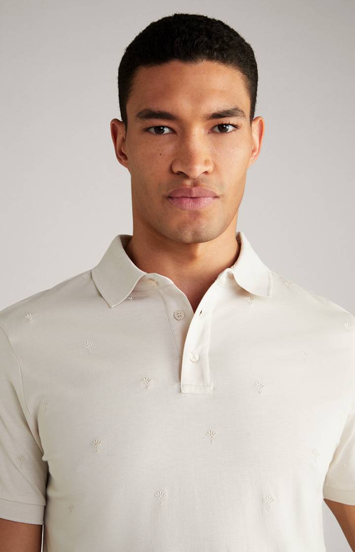 Joop Cornflower Poloshirt Pascal In Ecru