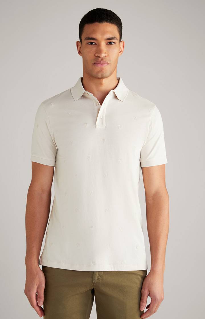 Joop Cornflower Poloshirt Pascal in Ecru