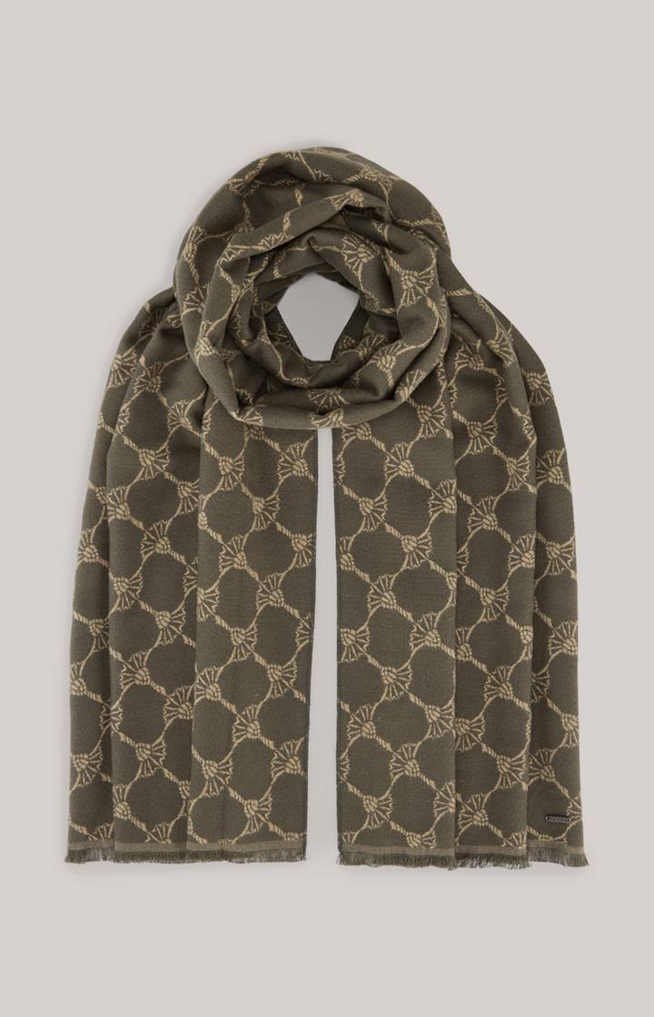 Joop Cornflower-Schal Felix in Dunkelgrün