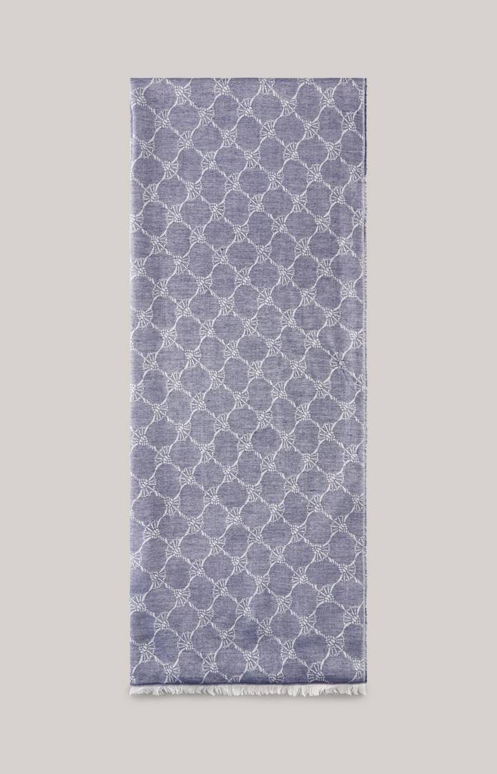 Joop Cornflower Schal Ferdis In Navy/Silbergrau