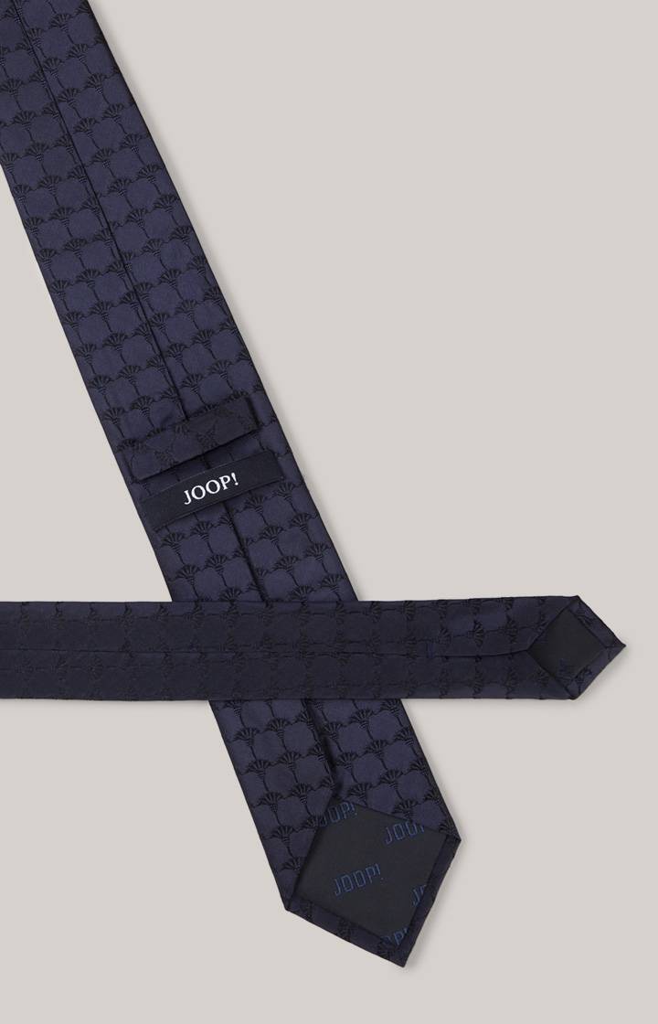 Joop Cornflower Seiden-Krawatte In Navy Gemustert