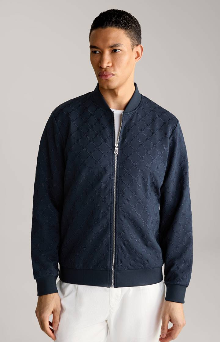 Joop Cornflower-Sweatjacke Thaon in Navy