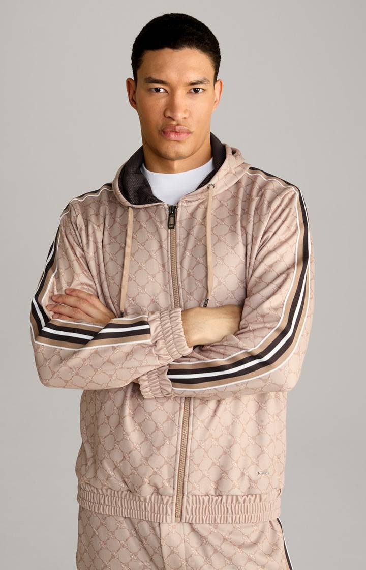Joop Cornflower-Sweatjacke Tristan in Hellbraun