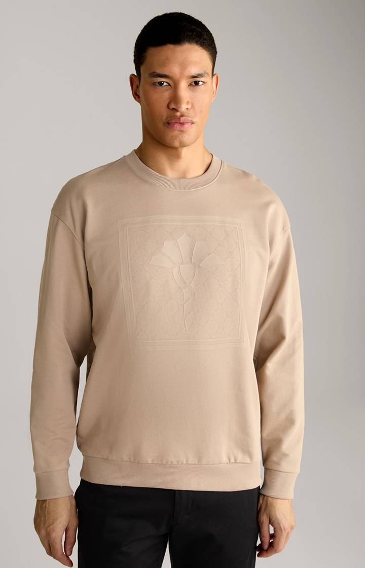 Joop Cornflower-Sweatshirt Cruz in Hellbraun