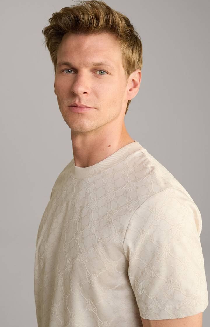 Joop Cornflower T-Shirt Panos In Creme