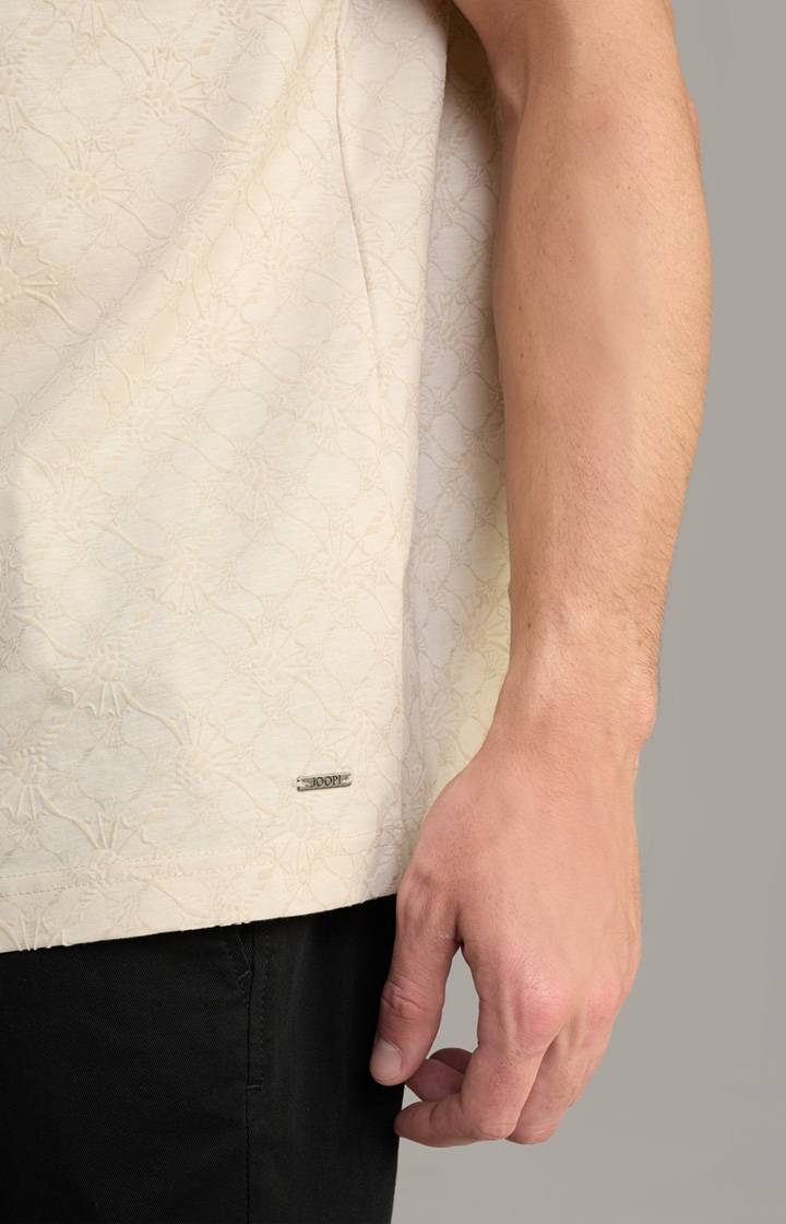Joop Cornflower T-Shirt Panos In Creme