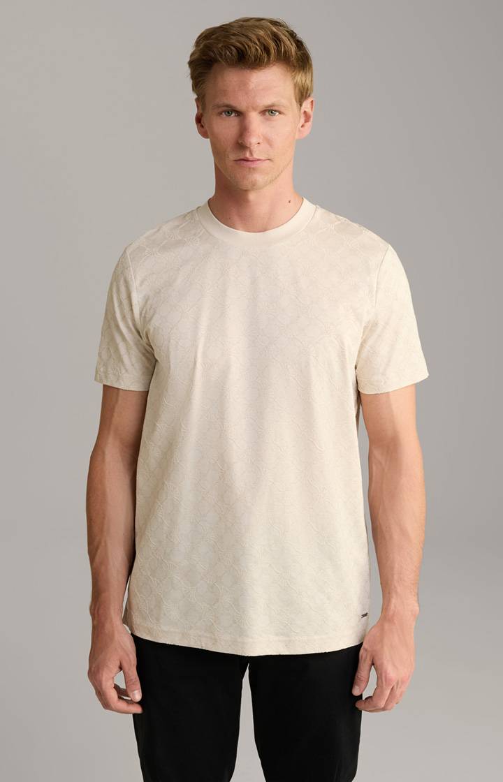 Joop Cornflower T-Shirt Panos in Creme