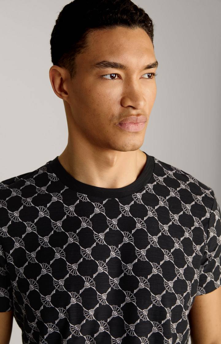 Joop Cornflower-T-Shirt Tyron In Schwarz Gemustert