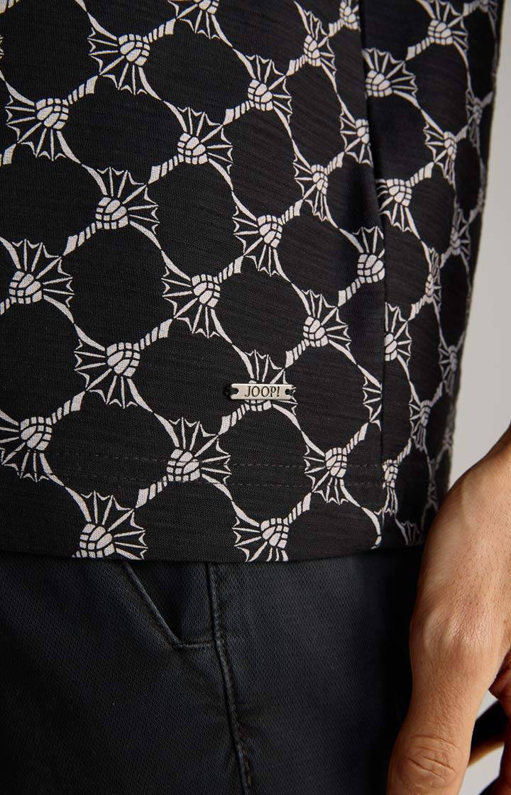 Joop Cornflower-T-Shirt Tyron In Schwarz Gemustert