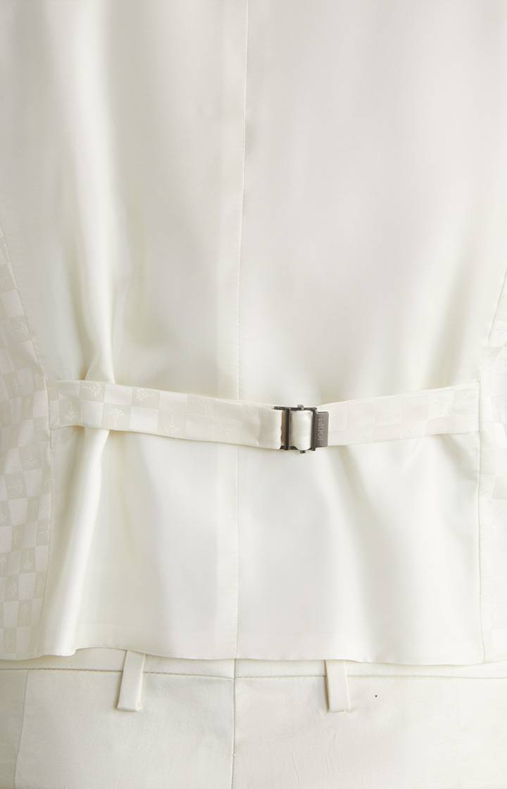 Joop Cornflower-Weste Weazer In Creme Gemustert