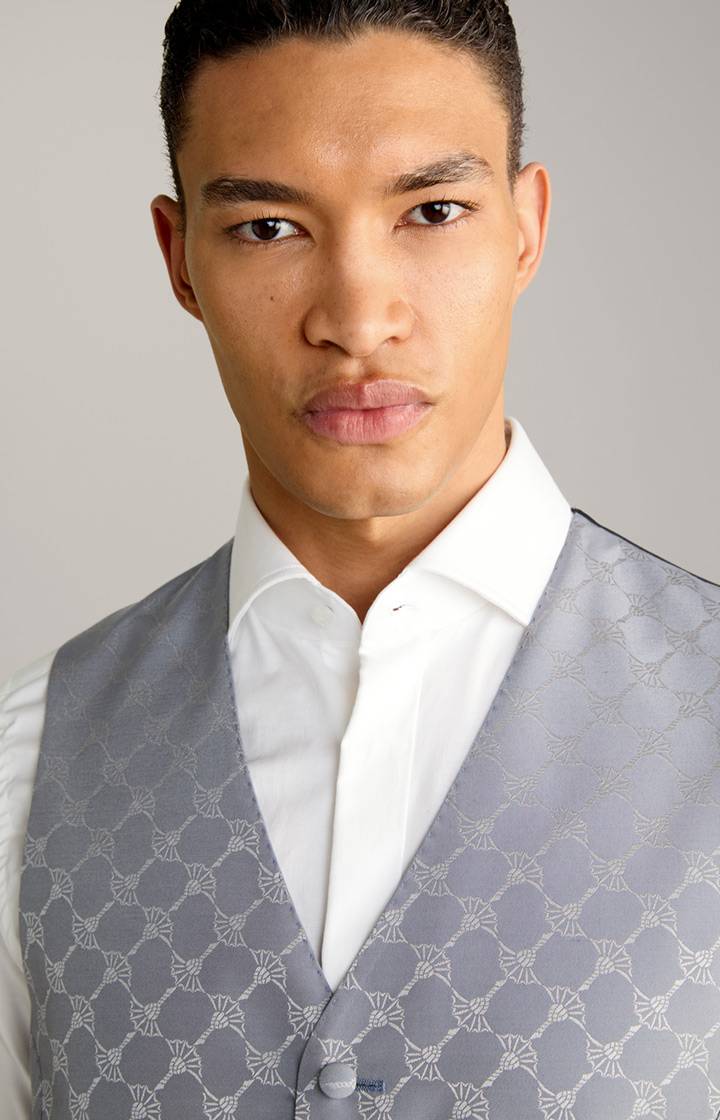 Joop Cornflower-Weste Weazer In Grau Gemustert