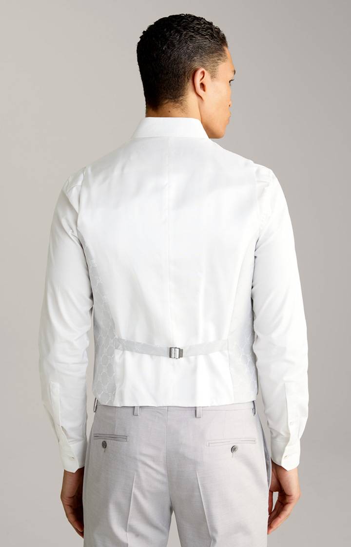 Joop Cornflower-Weste Weazer In Hellgrau Gemustert