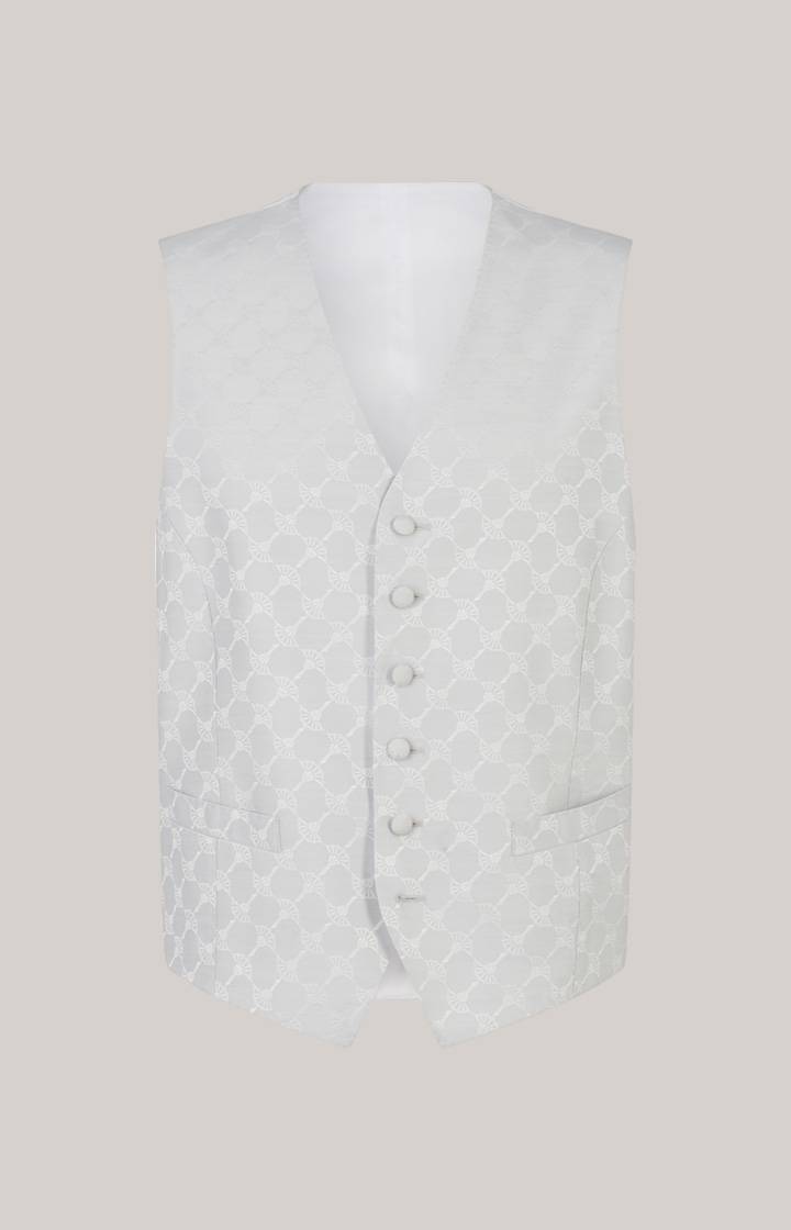 Joop Cornflower-Weste Weazer In Hellgrau Gemustert