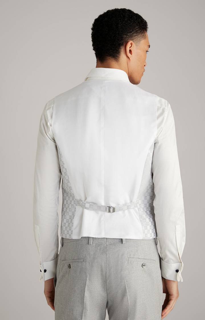 Joop Cornflower-Weste Weazer In Hellgrau Gemustert