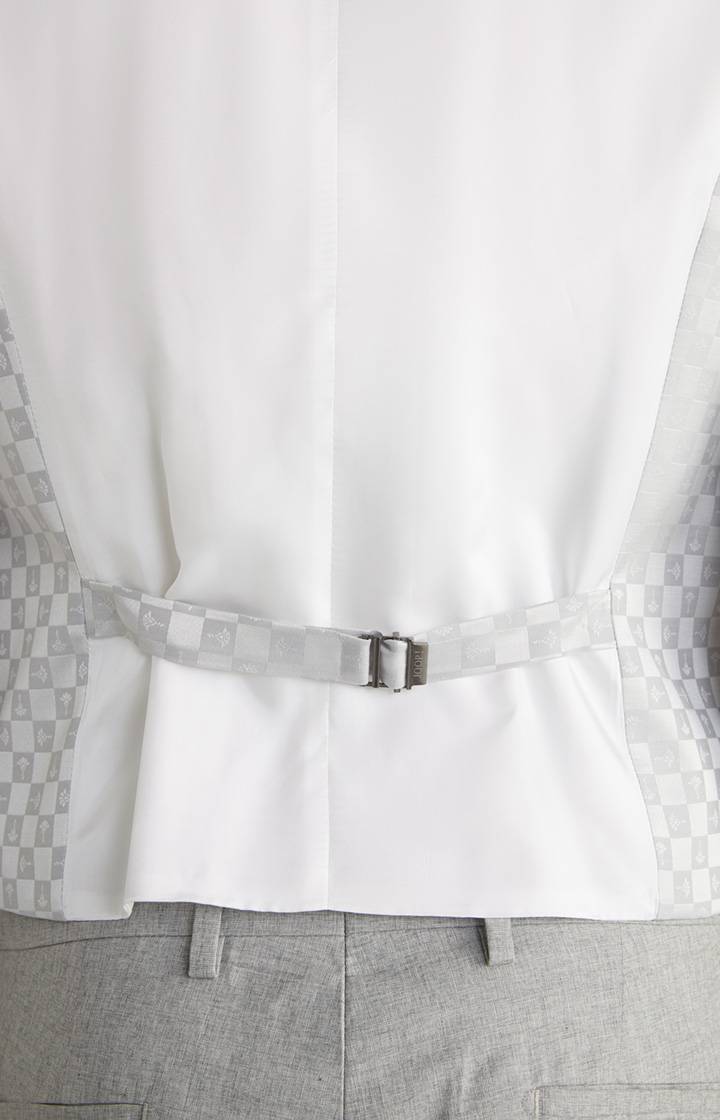 Joop Cornflower-Weste Weazer In Hellgrau Gemustert