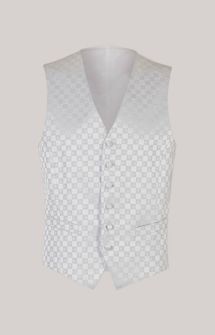 Joop Cornflower-Weste Weazer In Hellgrau Gemustert