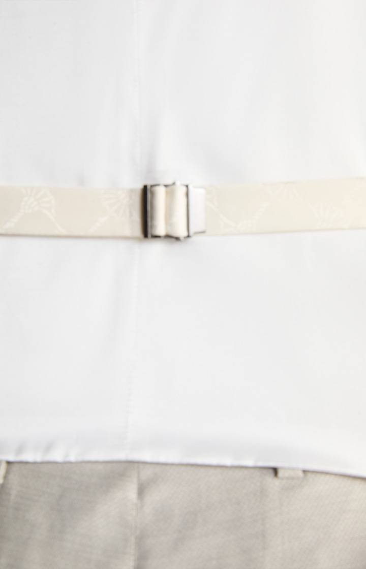 Joop Cornflower-Weste Weazer In Offwhite Gemustert