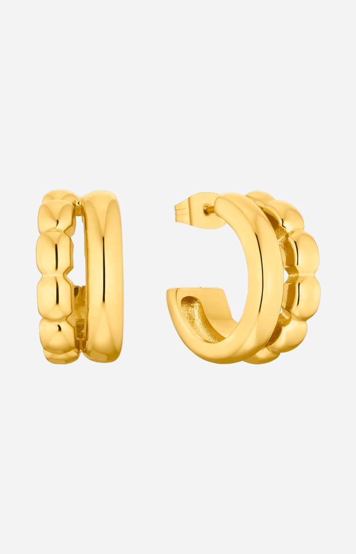 Joop Creolen in Gold