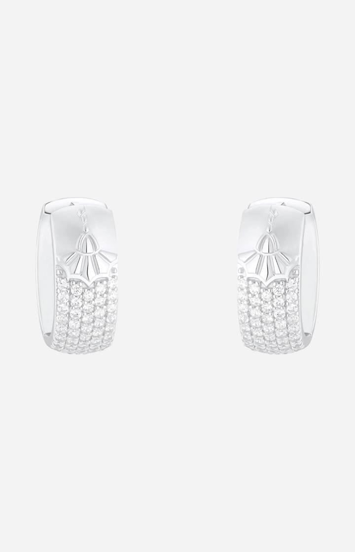 Joop Creolen in Silber