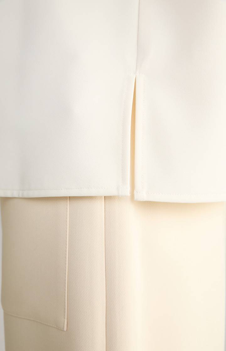 Joop Crêpe-Bluse In Creme