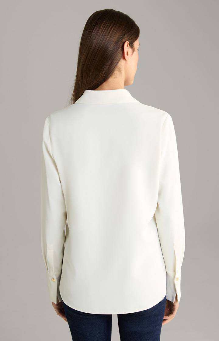 Joop Crêpe-Bluse In Creme