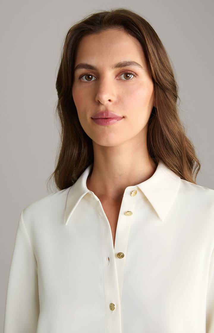 Joop Crêpe-Bluse In Creme