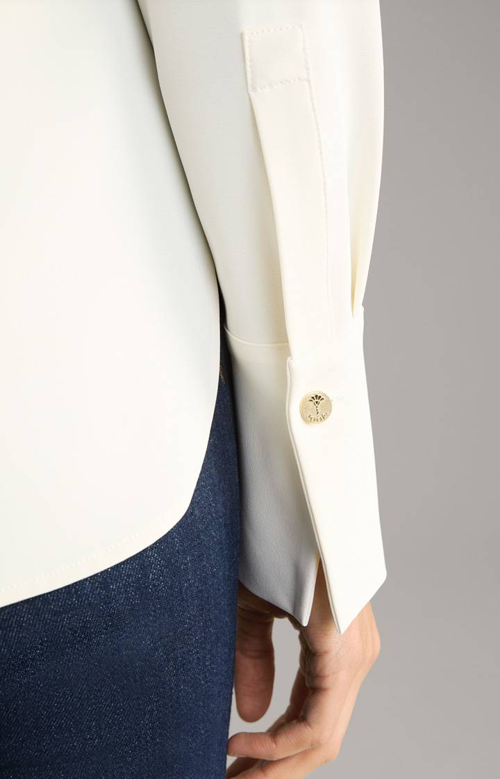 Joop Crêpe-Bluse In Creme