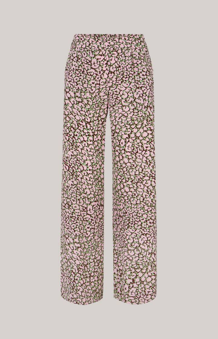 Joop Crêpe-Hose In Rot/Rosa/Grün