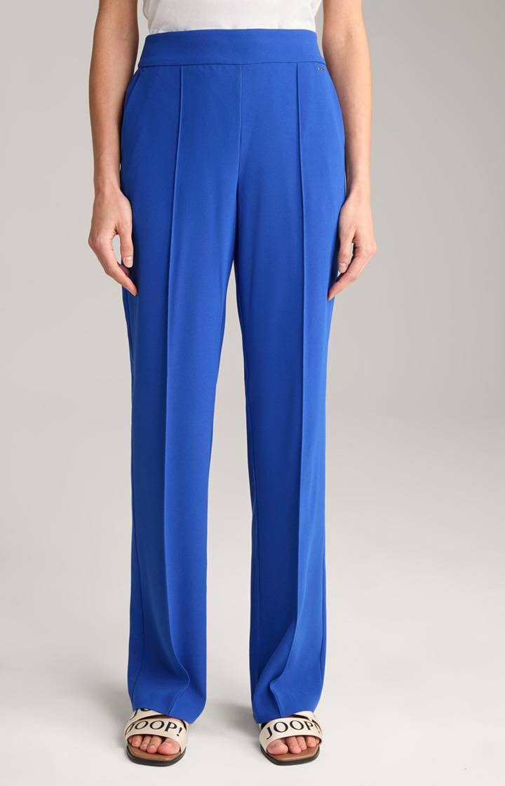 Joop Crêpe-Hose in Royalblau