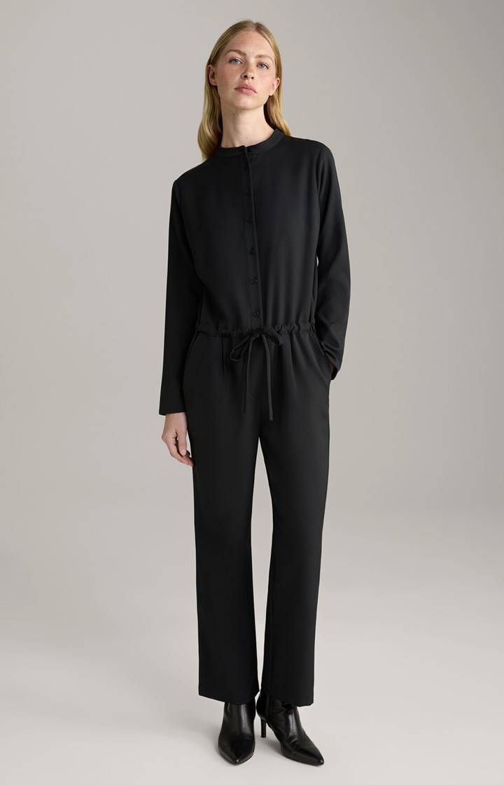 Joop Crêpe-Jumpsuit in Schwarz