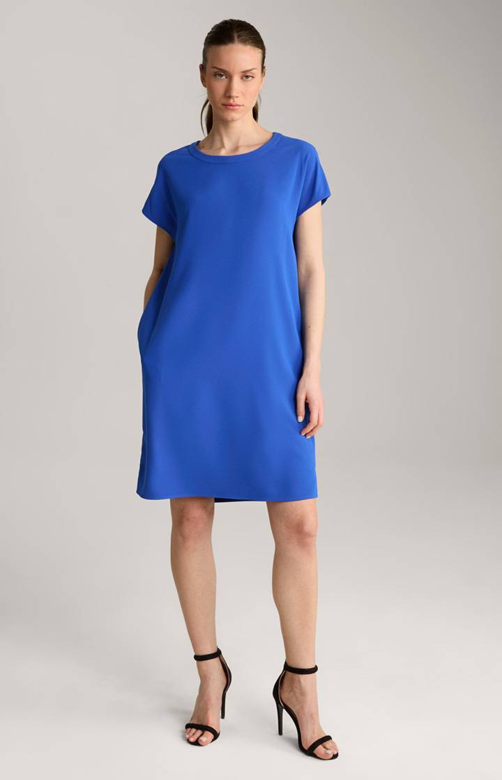 Joop Crêpe-Kleid in Blau