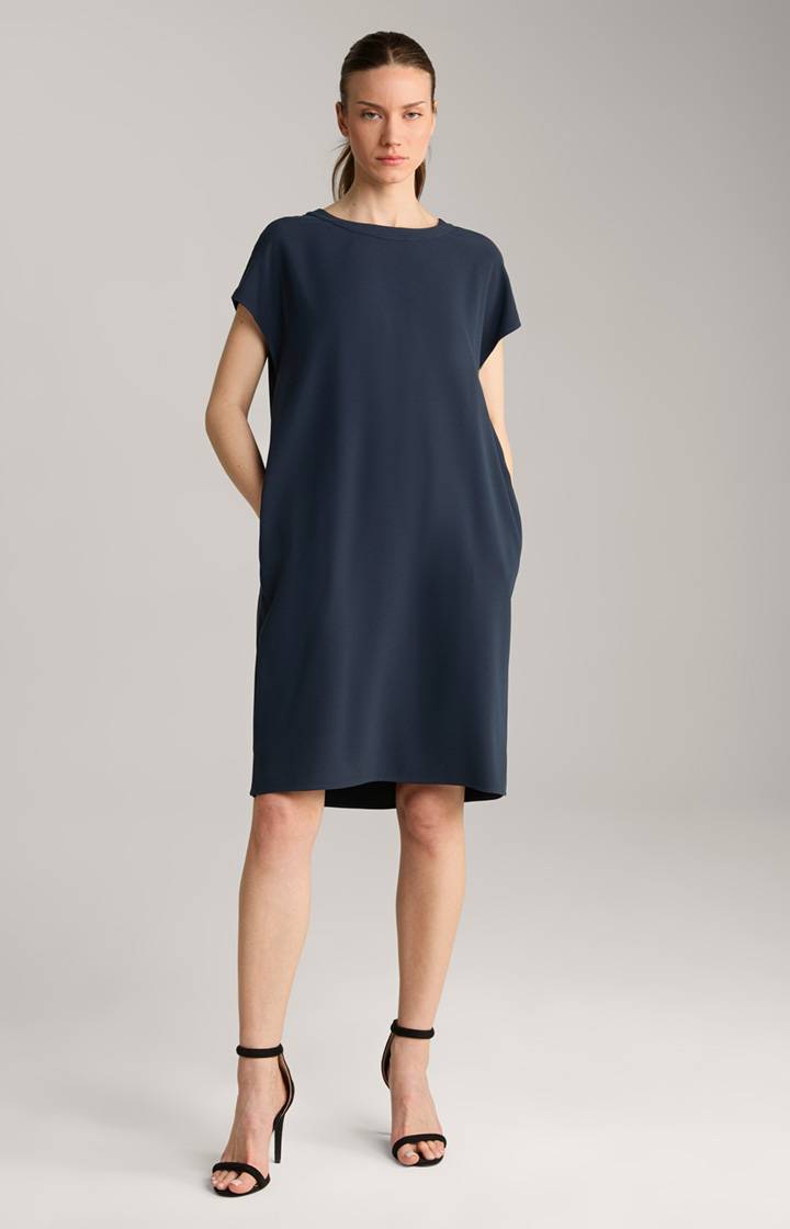 Joop Crêpe-Kleid In Navy