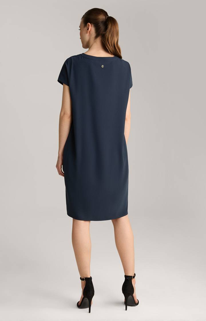 Joop Crêpe-Kleid In Navy