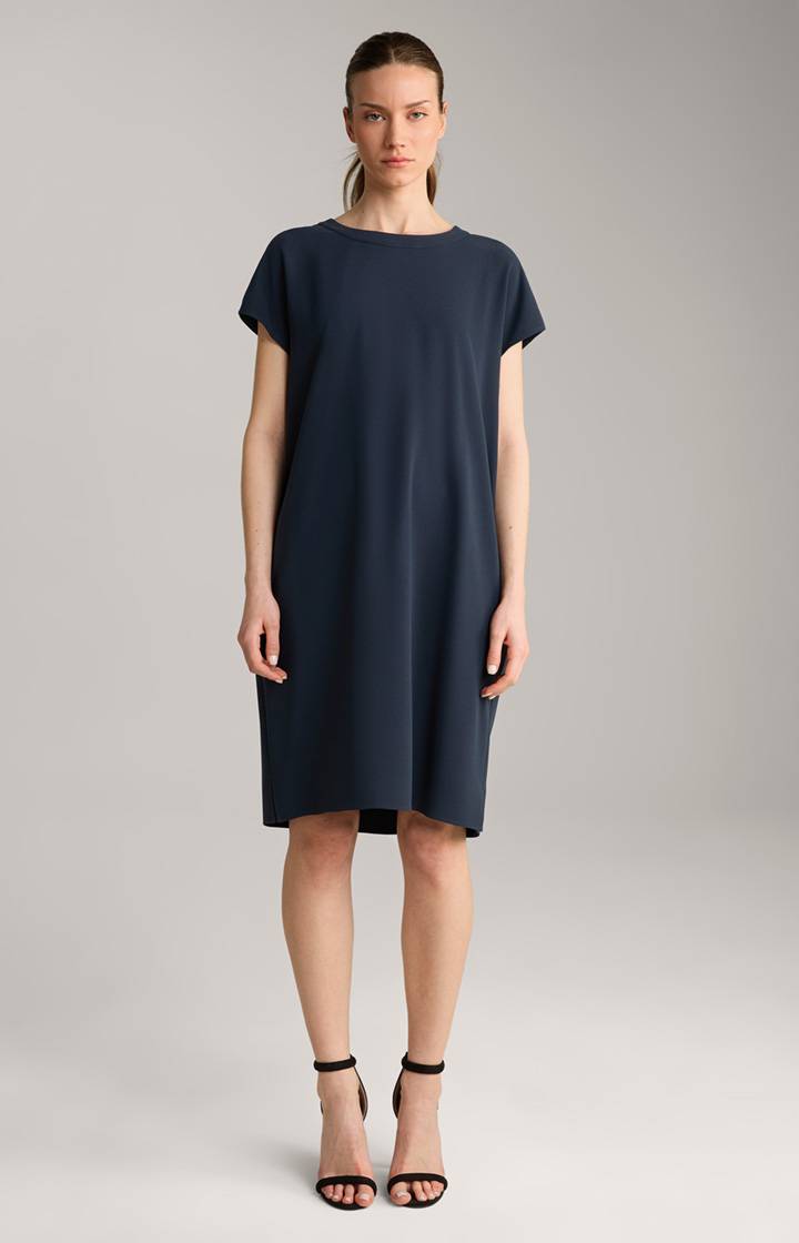 Joop Crêpe-Kleid in Navy