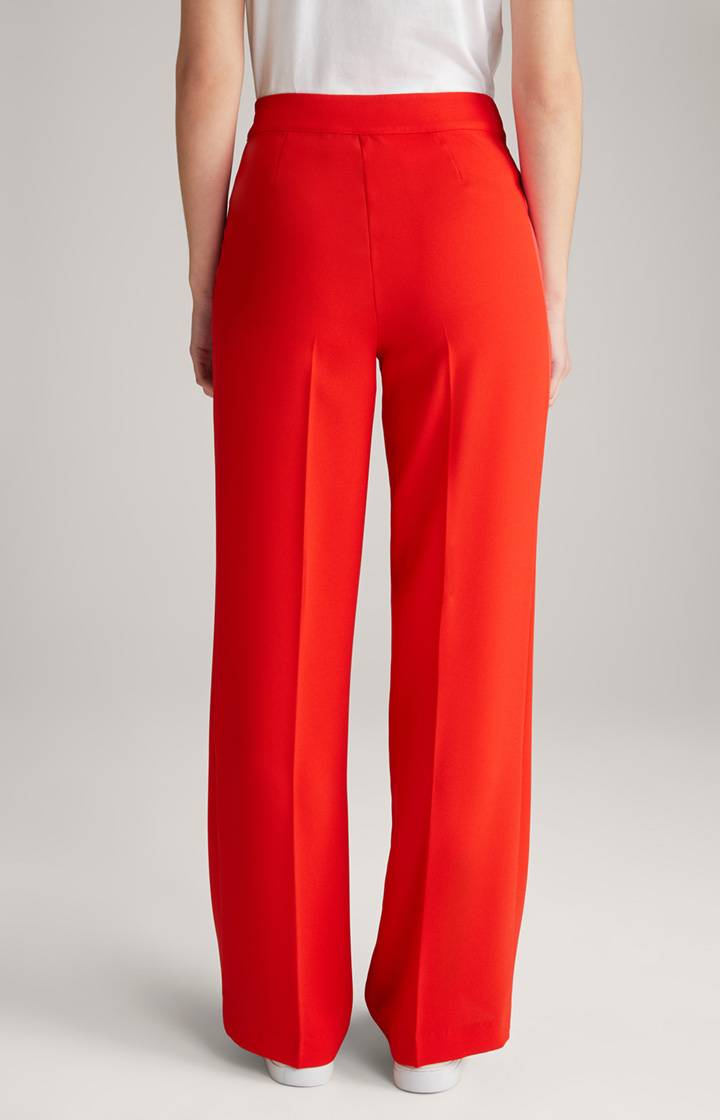 Joop Crêpe-Marlenehose In Rot