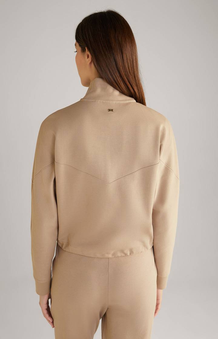 Joop Cropped-Sweatshirt In Hellbraun