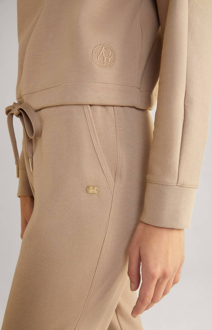 Joop Cropped-Sweatshirt In Hellbraun