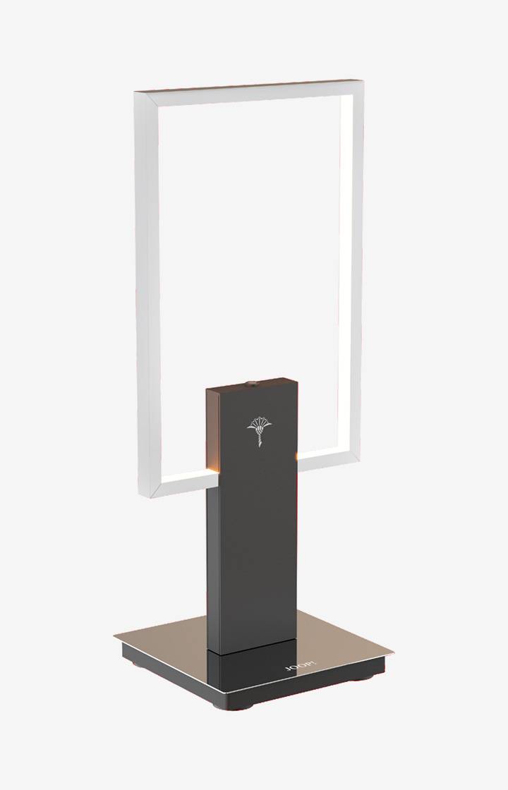 Joop JOOP! CUBE LIGHTS LED-Tischleuchte, Chrom/Schwarz