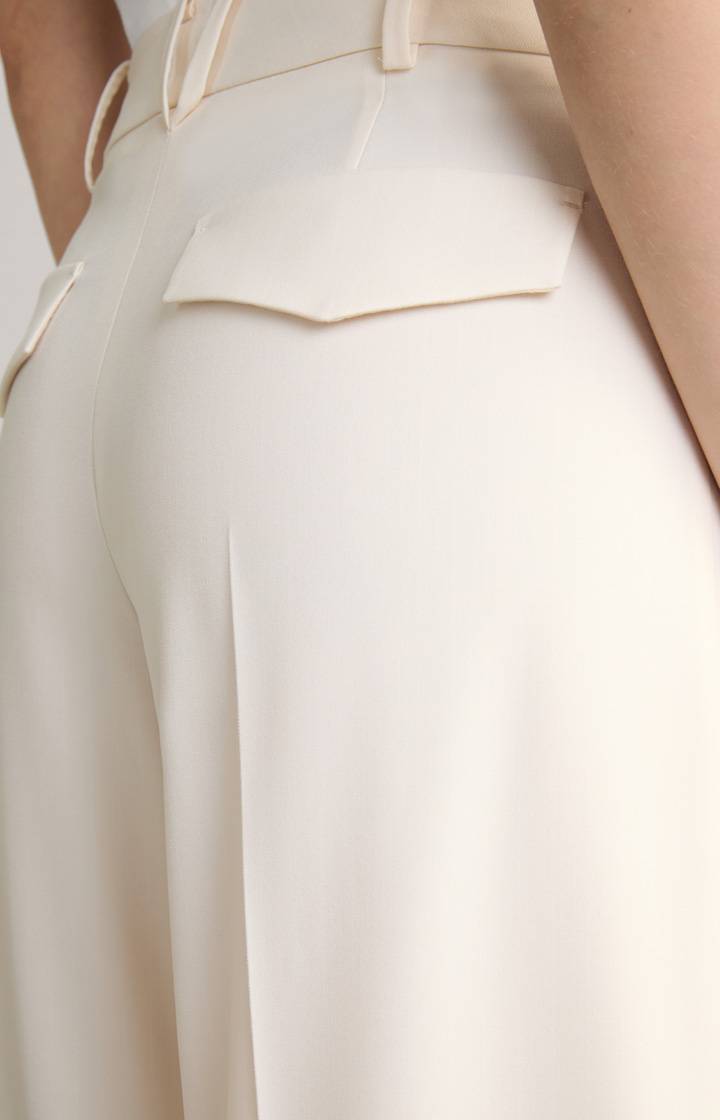 Joop Culotte Mit Feinen Nadelstreifen In Offwhite