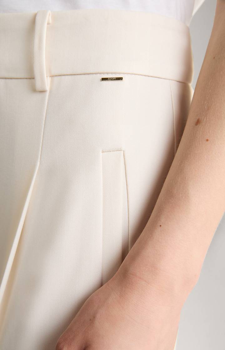 Joop Culotte Mit Feinen Nadelstreifen In Offwhite