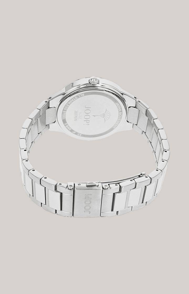 Joop Damen-Armbanduhr In Silber/Blau