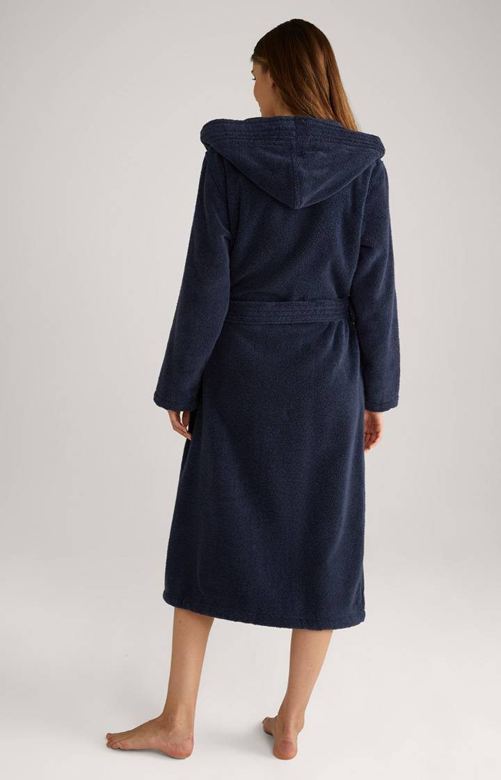 Joop Damen Bademantel In Dunkelblau