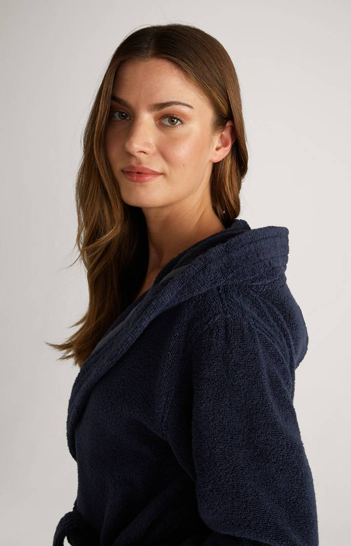 Joop Damen Bademantel In Dunkelblau