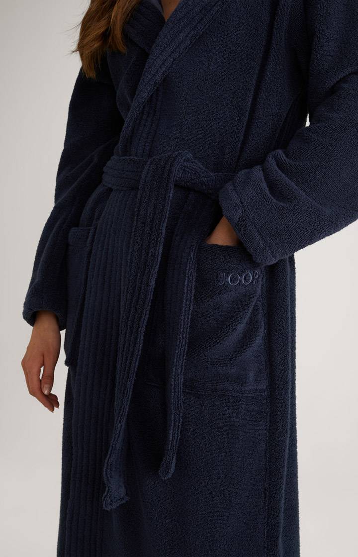 Joop Damen Bademantel In Dunkelblau