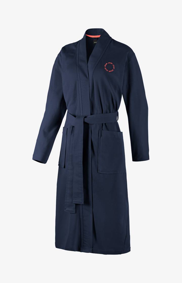 Joop Damen Bademantel in Marine-Blau