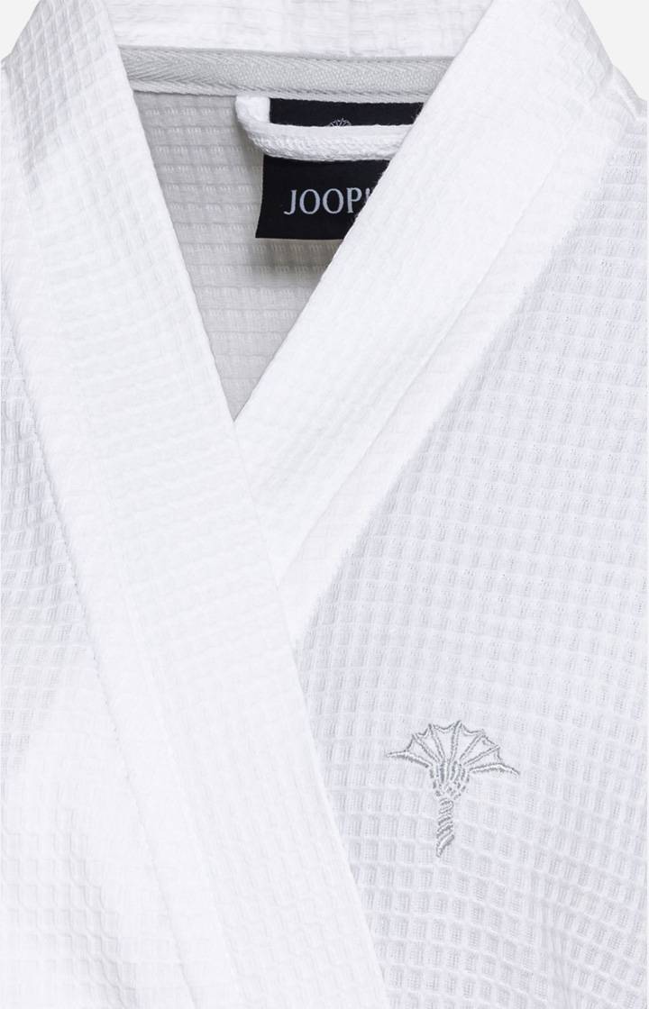 Joop Damen Bademantel JOOP! UNI-PIQUÉ In Weiß