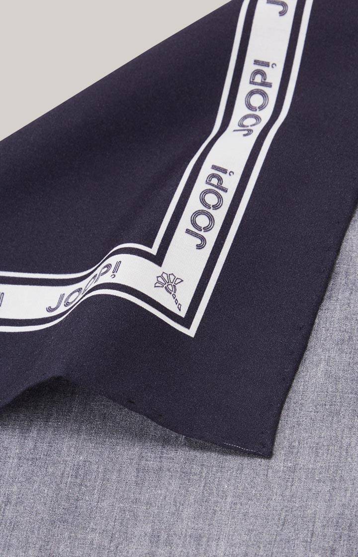 Joop Einstecktuch In Dunkelblau/Weiß