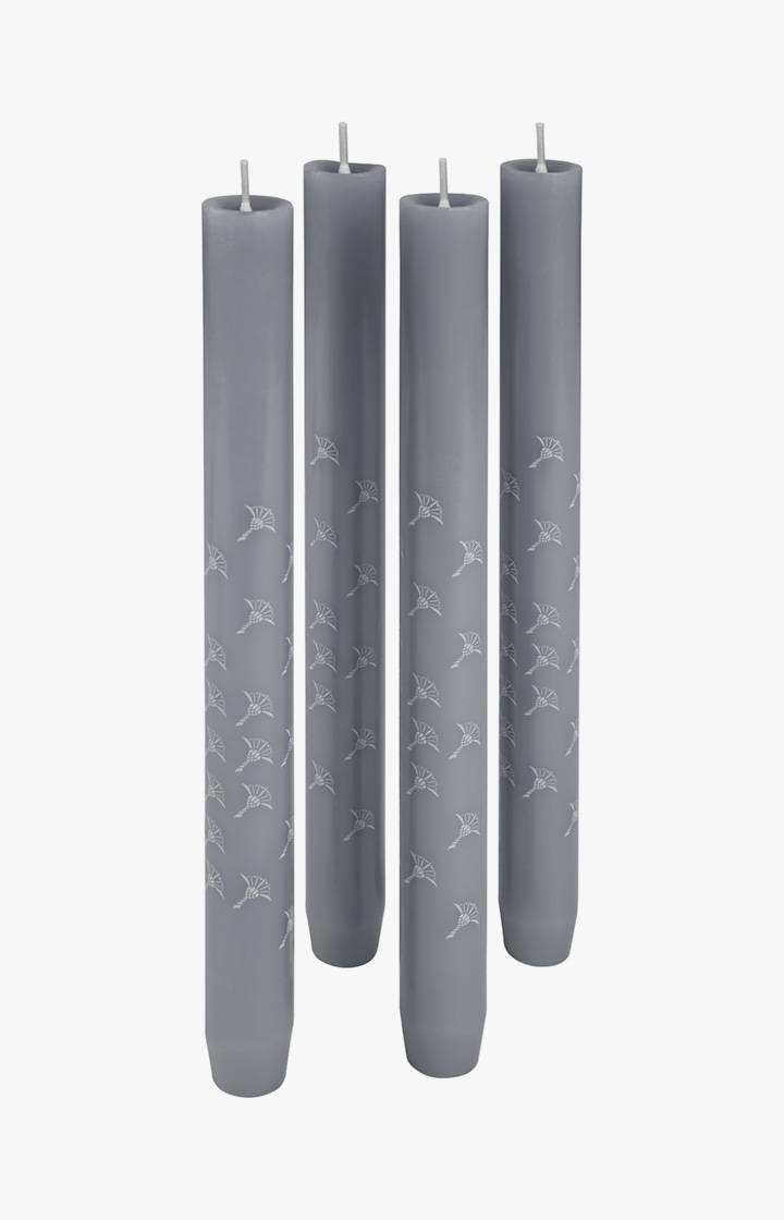 Joop JOOP! FADED CORNFLOWER Stabkerze in Schiefer, 4er Set