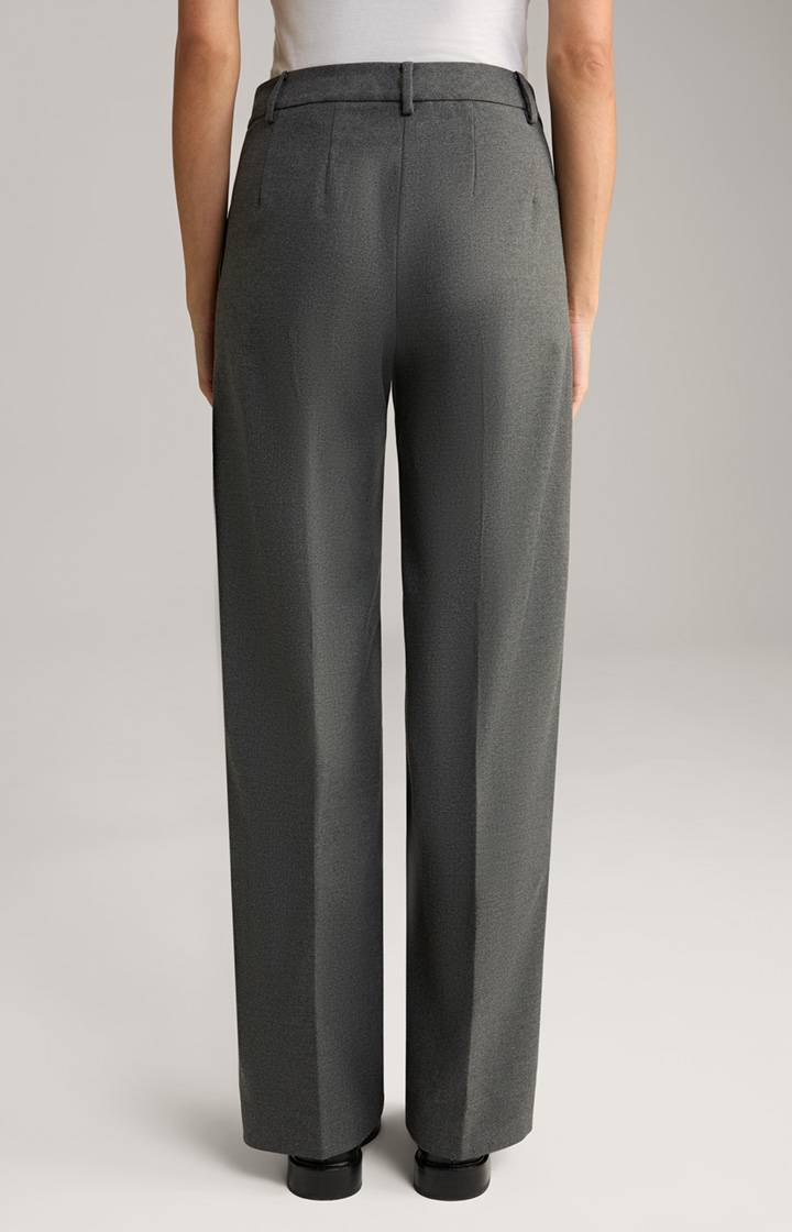 Joop Flanell-Marlenehose In Grau
