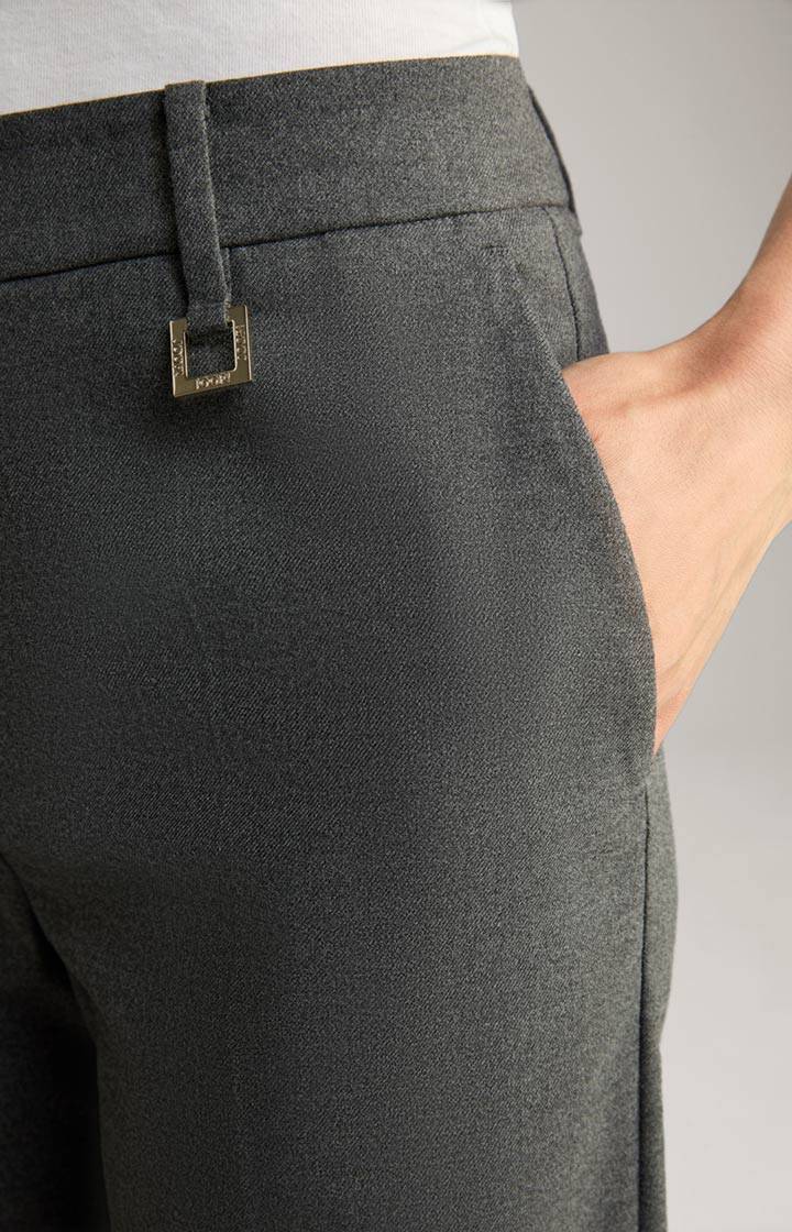 Joop Flanell-Marlenehose In Grau
